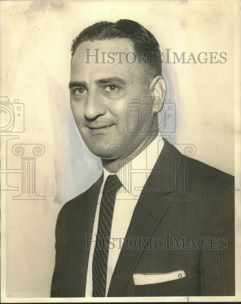 1960 Press Photo States-Item Writer, Author Daniel F. Galouye, New Orleans-Historic Images