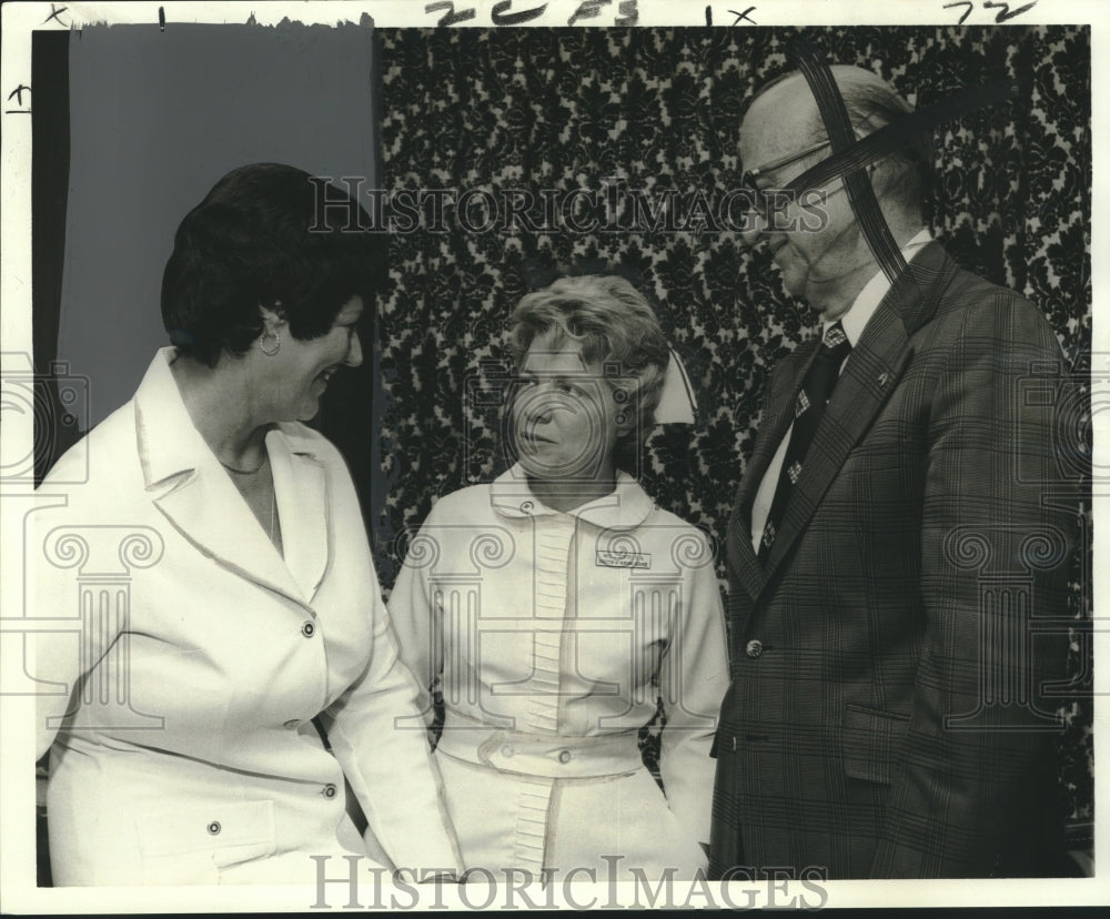 1975 Press Photo The First Agnes Godchaux Scholar, RN, Simone Crutcher - Historic Images