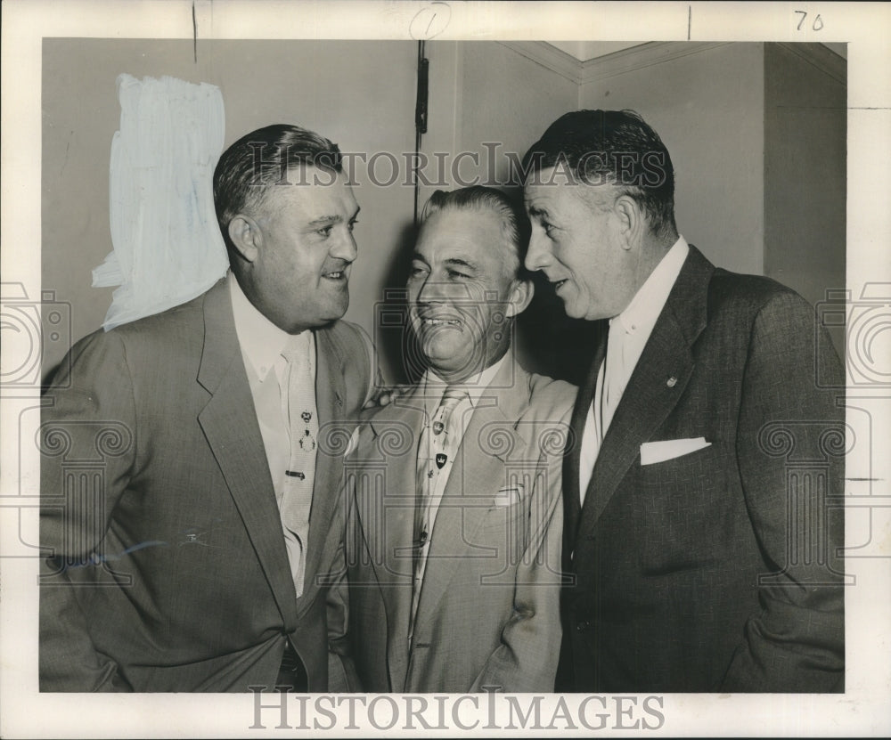 1953 Press Photo Louisiana Arson &amp; Fire Prevention Conference Attendees- Historic Images