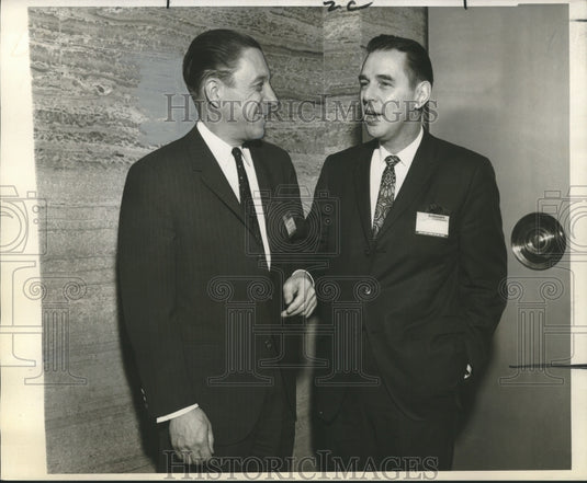 1968 Press Photo U.S. Savings & Loan League Conference Speakers, New Orleans-Historic Images