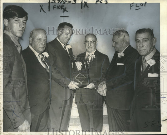 1970 Press Photo New Orleans Diamond Club Hall of Fame Members - noo21231-Historic Images
