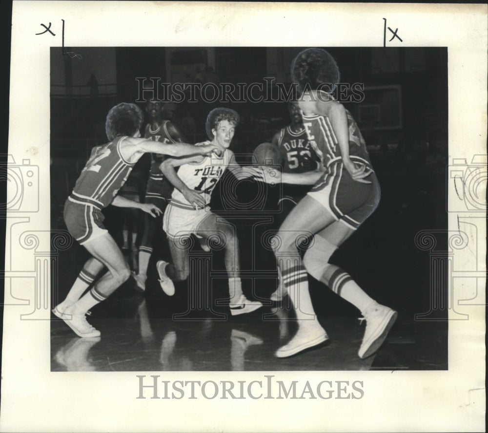 1976 Tulane Basketballer Pierre Gaudin - Historic Images