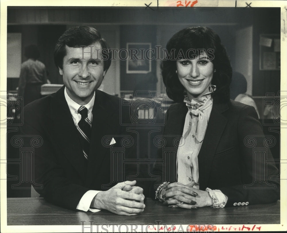 1981 Press Photo New Orleans Co-Anchor Lynn Ganser&#39;s New Hairdo - noo21252- Historic Images