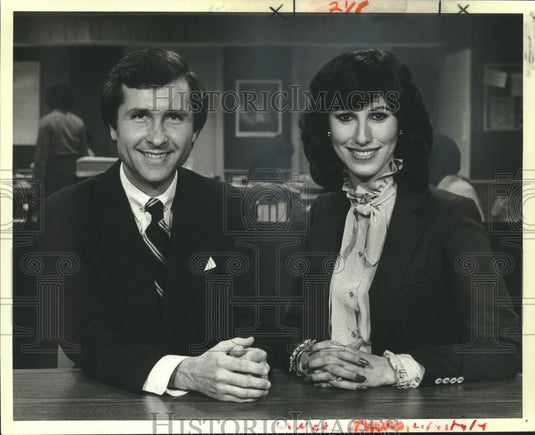 1981 Press Photo New Orleans Co-Anchor Lynn Ganser's New Hairdo - noo21252- Historic Images