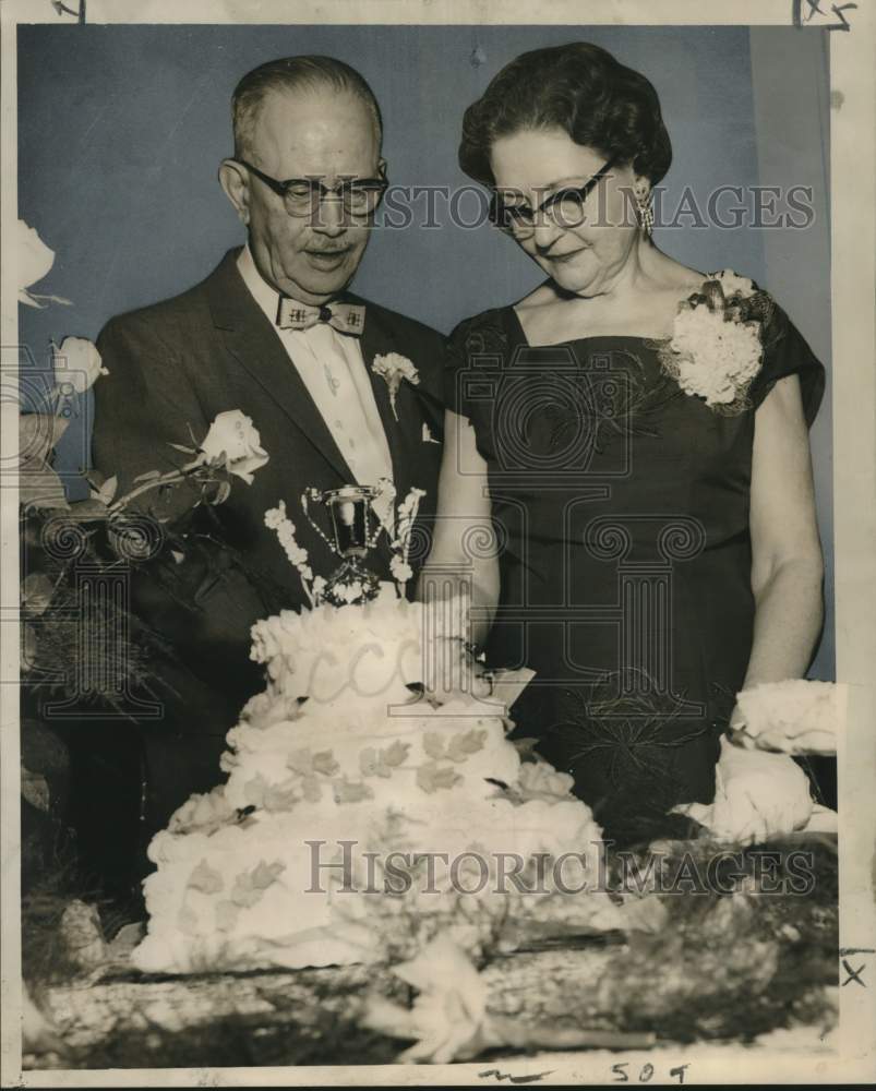 1959 50th Wedding Anniversary of Mr. &amp; Mrs. George Giles - Historic Images