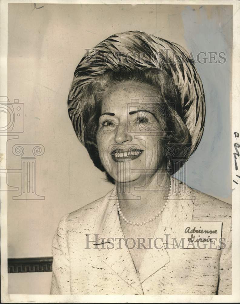 1966 Mrs. Philip Giroir, Pres. Accountants Ladies Club New Orleans - Historic Images