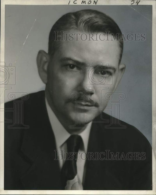 1956 Press Photo Selby J. Gillis, New Orleans Sales Executive - Historic Images