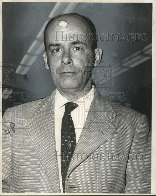 1965 Engineer Arthur P. Gilbert, Witness in SS Smith Voyager Trial-Historic Images