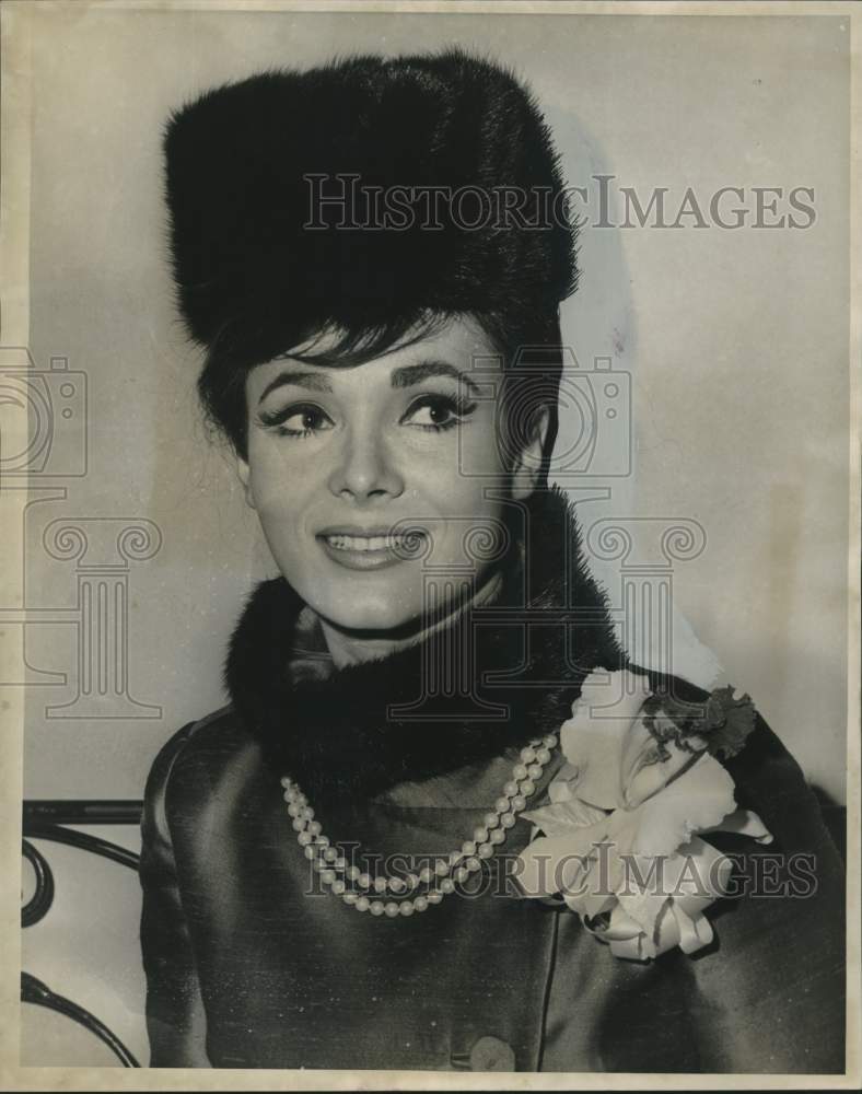 1966 Gila Golan, Actress of "Our Man Flint," visits New Orleans - Historic Images