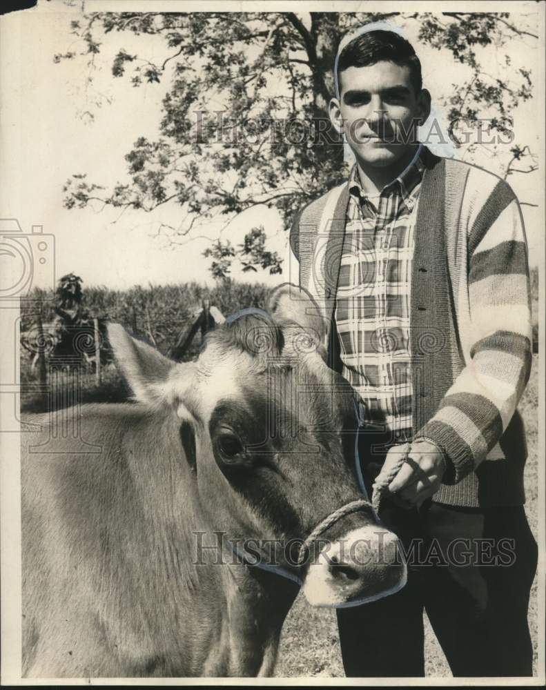 1965 Press Photo Gilbert Landry Jr, Third Place Good Provider Winner - noo22380- Historic Images