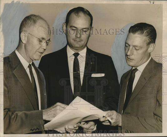 1958 John J. Gidiere, Capital Stock Fire Insurance Association - Historic Images