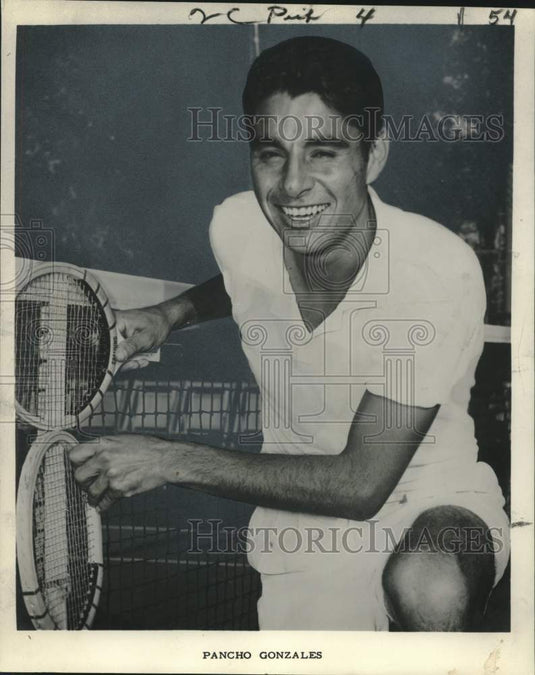 1967 Press Photo American tennis player Pancho Gonzales - noo23280- Historic Images