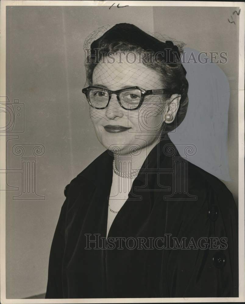 Press Photo Mrs. Felix W. Gaudin - Historic Images