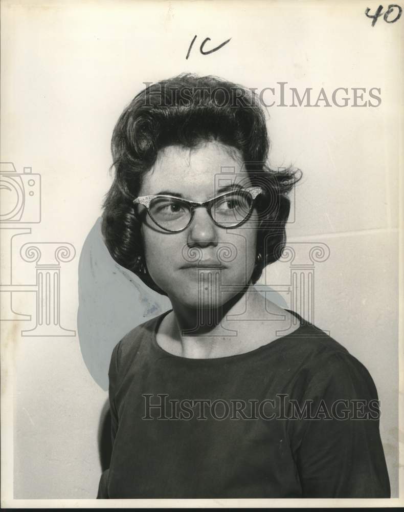 1964 Press Photo Gwen Goodrich, Organist at the First Methodist Church-Historic Images