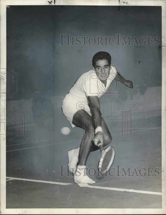 1967 Press Photo Tennis Player Pancho Gonzales - noo23499- Historic Images
