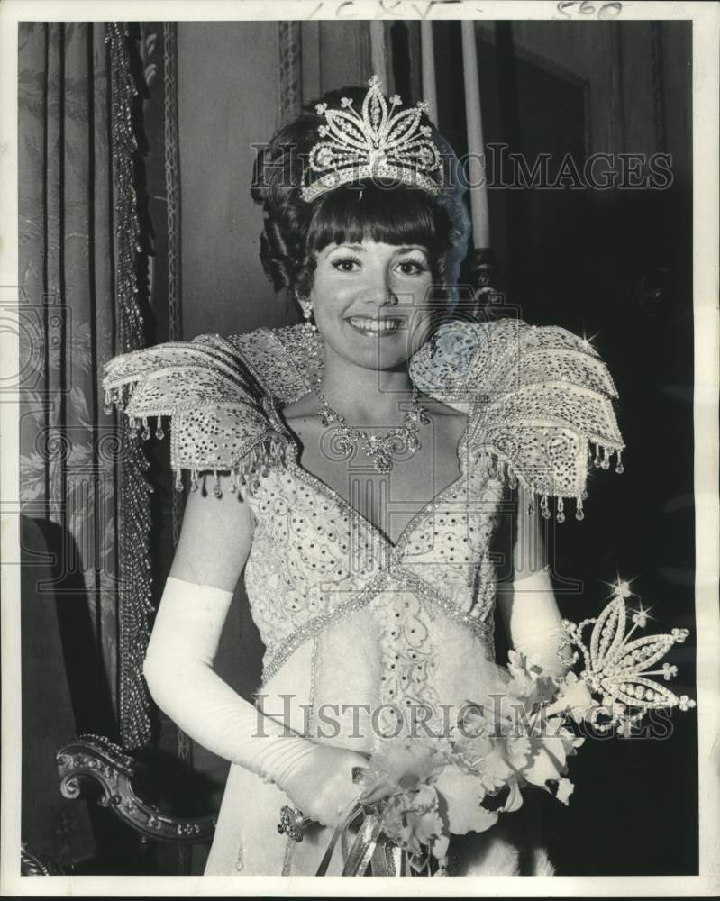 1973 Carnival - Marcia Ann Gunn, Queen of Krew of Prometheus Ball - Historic Images