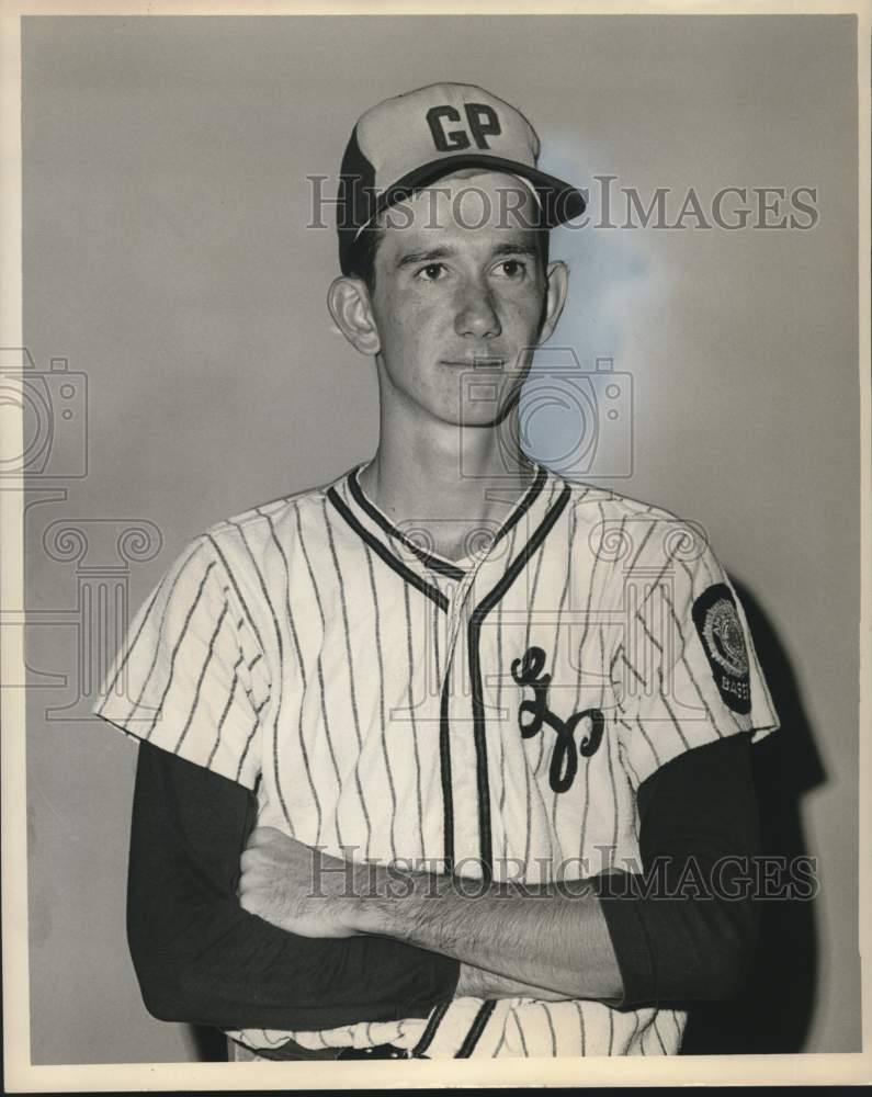 Press Photo Bill Guthrie, General Pest, baseball player - Historic Images