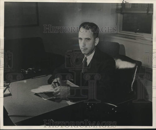 1947 Press Photo Robert C. Goodwin, United States Employment Services-Historic Images