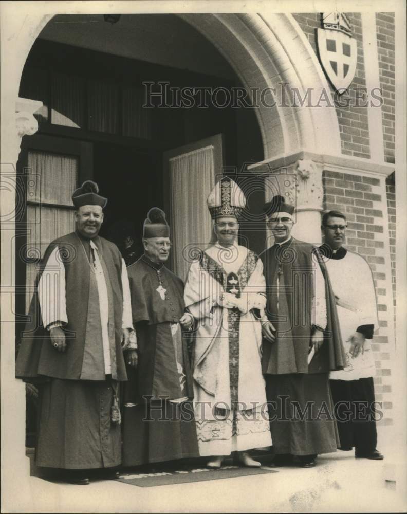 1968 Archbishop Philip M. Hannan, St. John the Evangelist Cathedral - Historic Images