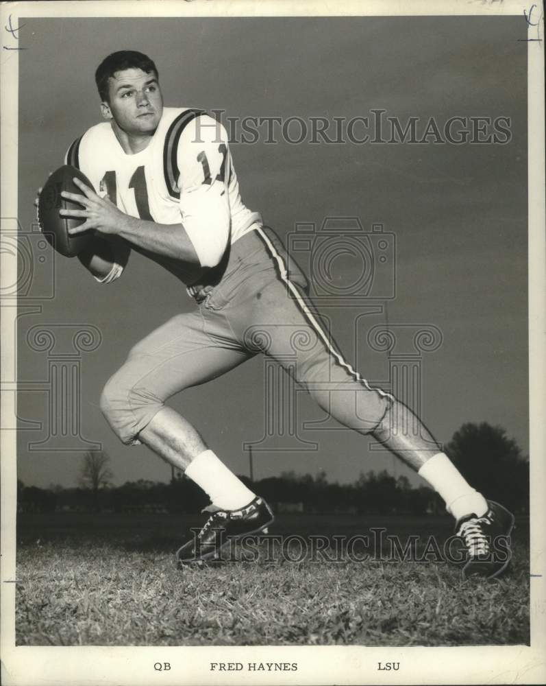 1967 Fred Haynes, Quarterback, Louisiana State University-Historic Images