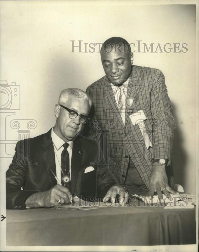 1968 Ernest Granger, Knights of Peter Claver-Historic Images