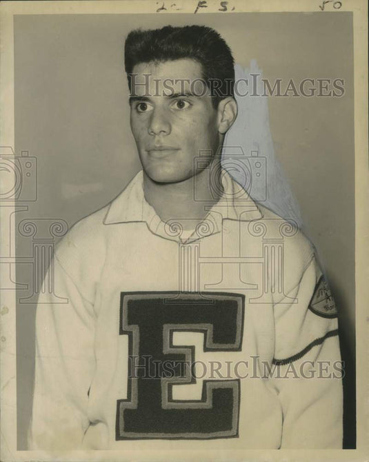 Press Photo Giarrusso, football player, New Orleans - Historic Images
