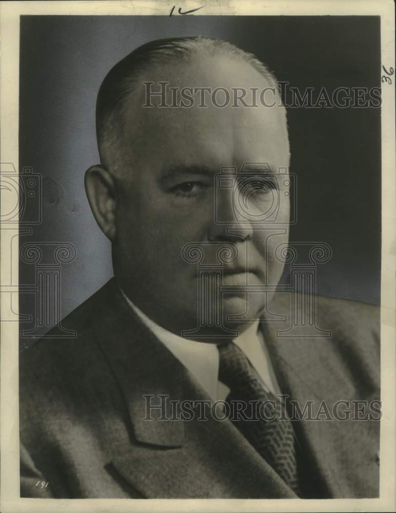 1959 Press Photo John J. Hall, Esso Safety Foundation Leader - noo26098-Historic Images