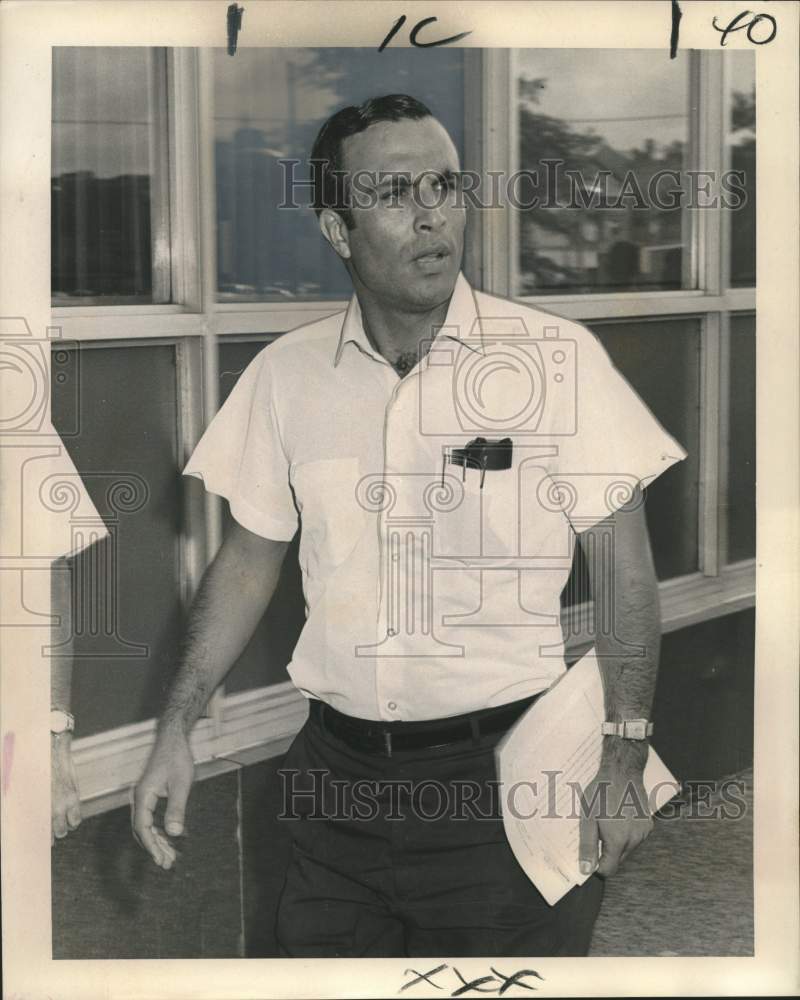 1969 Press Photo Dr. George S. Haggar, appears at hearing - noo26617-Historic Images
