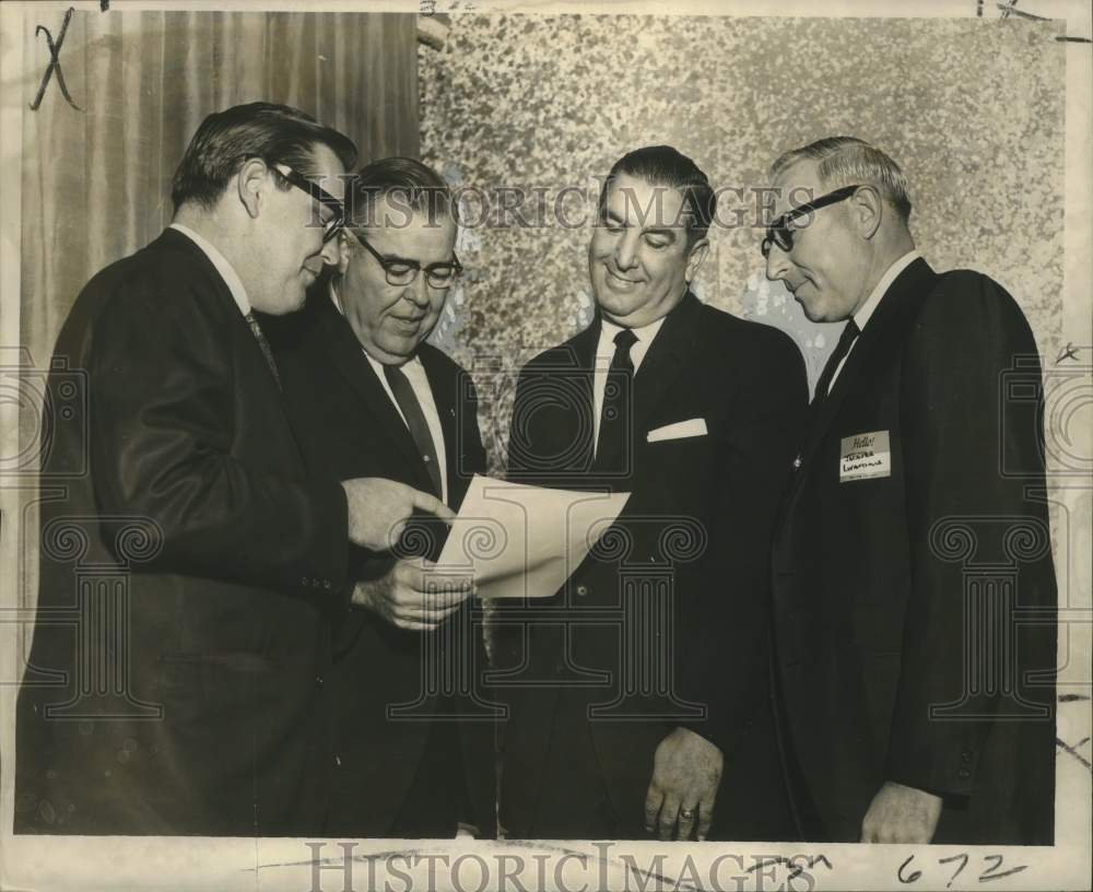 1967 New Orleans Police Scholarship Foundation Fundraising Meeting-Historic Images