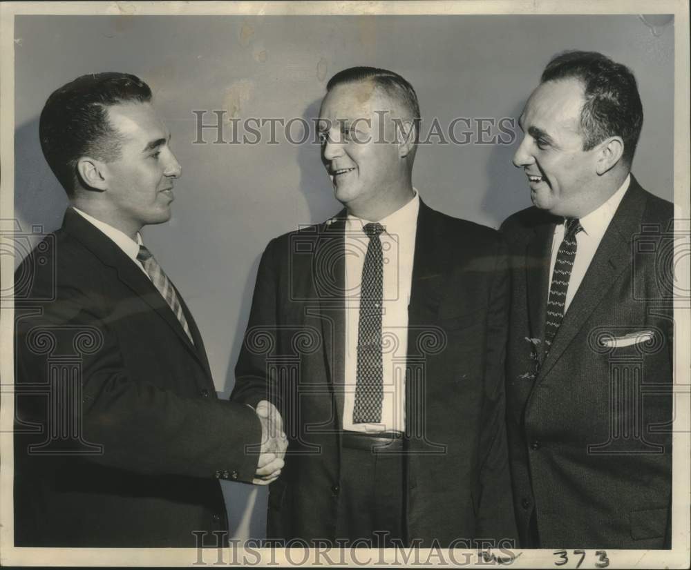 1959 Press Photo Eugene P. Daigle, New Orleans paint and Varnish Association - Historic Images