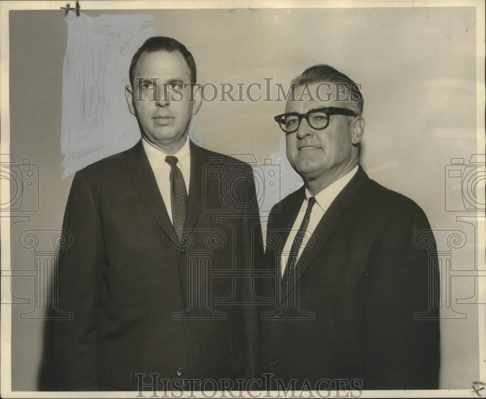 1961 Dr. Robert Haspel &amp; Merlin Wilson Diabetes Week Leaders-Historic Images