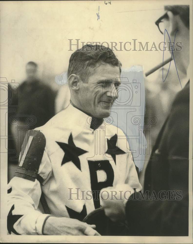 1965 Press Photo Johnny Heckmann, horse racing jockey - Historic Images