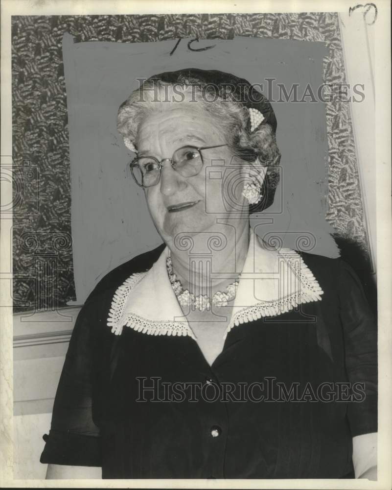 1955 Mrs. Louise A. Ellison, New Orleans Resident-Historic Images