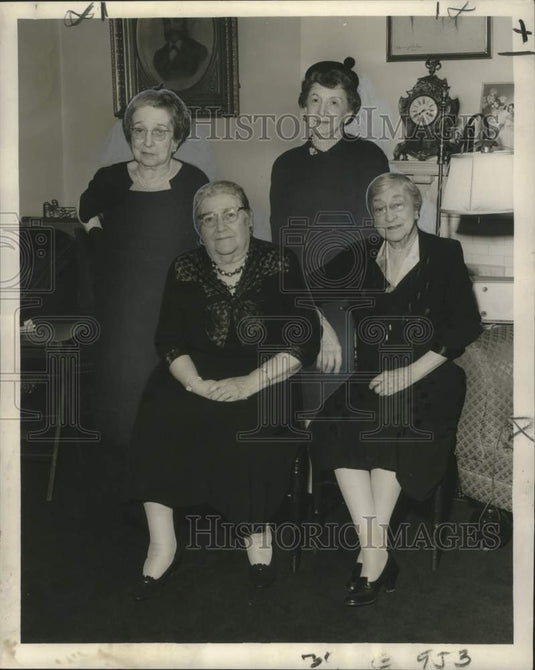 1960 Press Photo Mrs. Charles Godchaux, Jewish Welfore fund participants - Historic Images