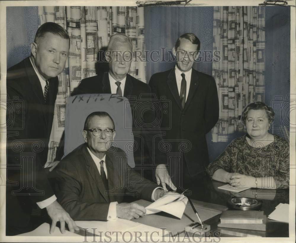 1962 Officers of the New Orleans chapter of the American Red Cross-Historic Images