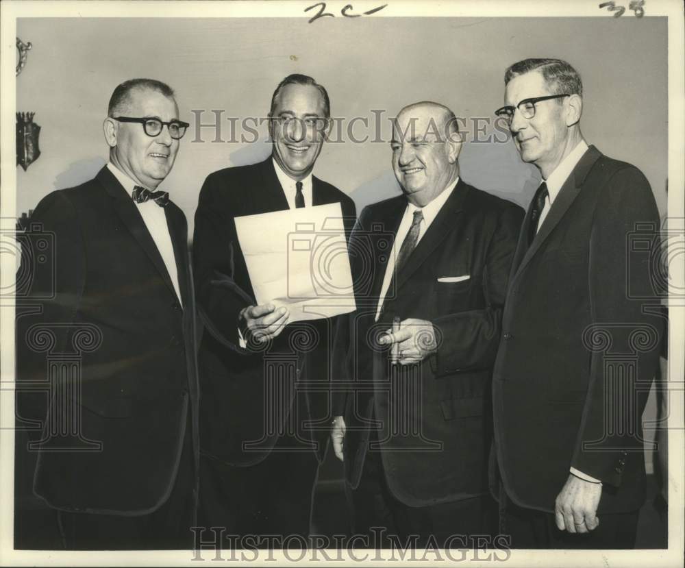 1962 Officers of Biennial Louisiana Gulf Coast Oil Exposition-Historic Images