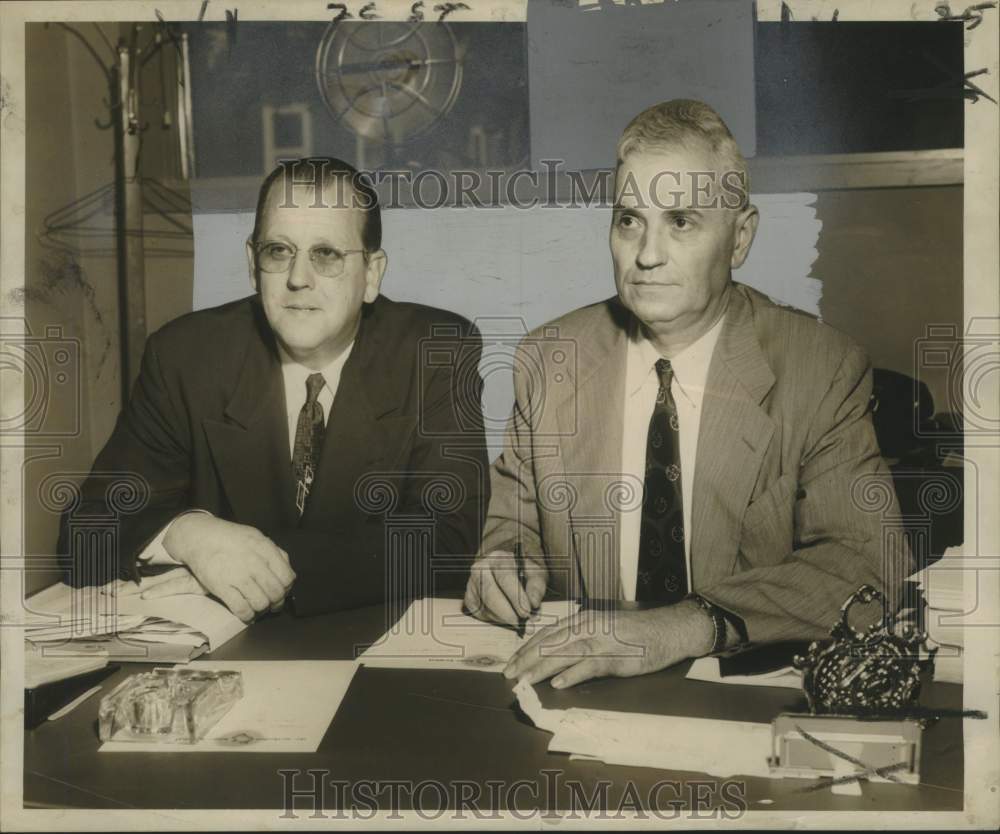 1953 Rev. L. D. Haughton, Methodist Home hospital superintendent-Historic Images