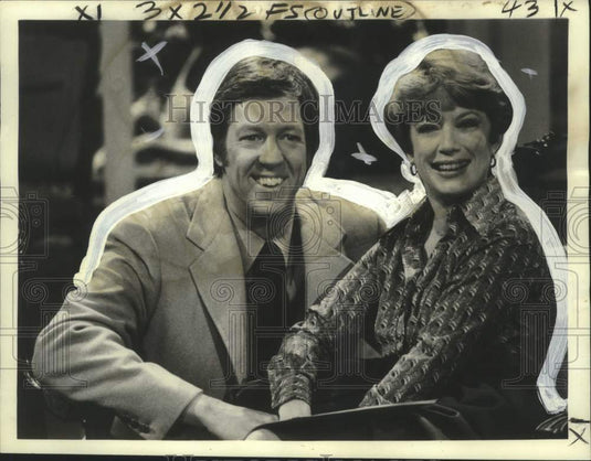 1975 Press Photo "Good Morning, America" hosts David Hartman and Nancy Dussault - Historic Images