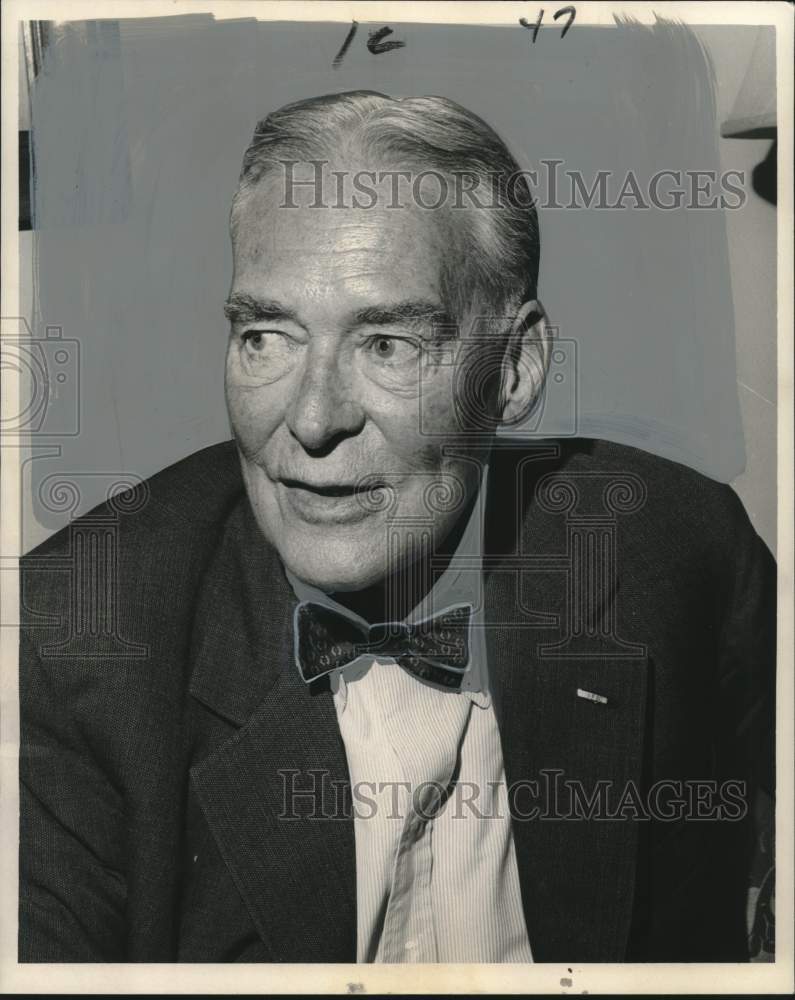 1964 Press Photo Sec. of State Christian Herter dealing with European countries - Historic Images