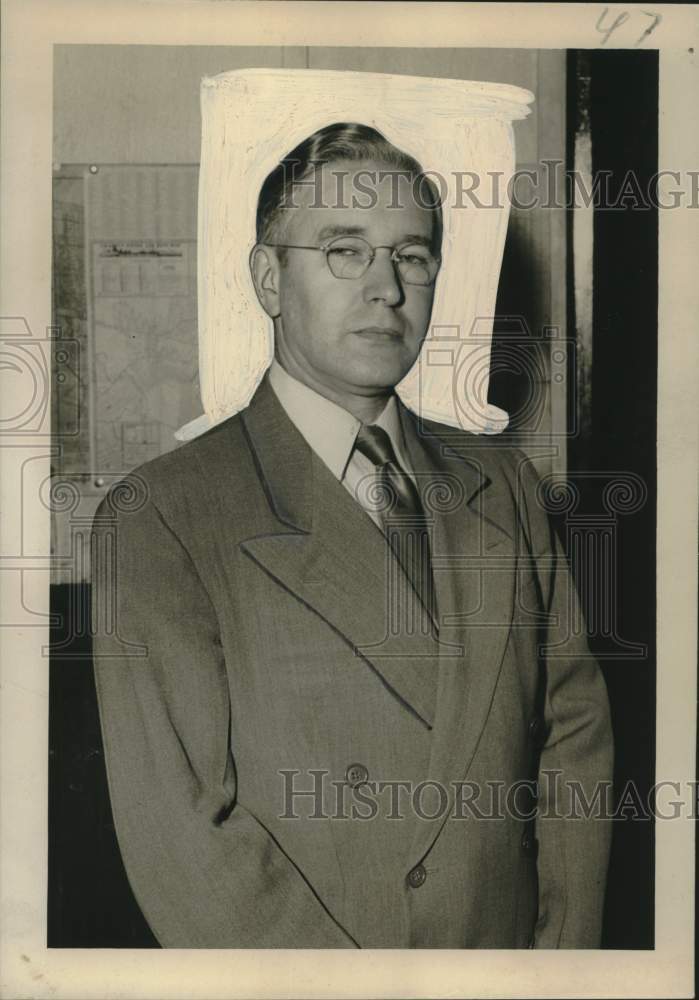 1940 Press Photo Reverend Alfred W. Hobart, Pastor of First Unitarian Church-Historic Images