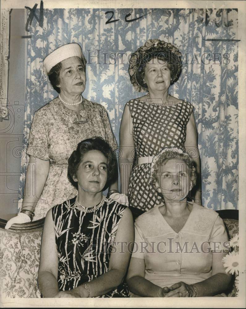 1963 New Officers of the Sara Mayo Hospital Guild - Historic Images