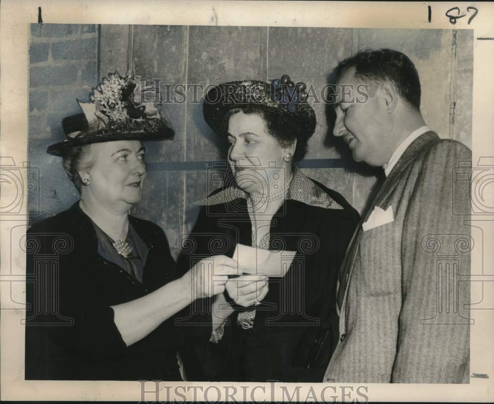 1952 Mrs. Robert  Laird, Mrs. Hamilton Polk Jones &amp; Maurice W. Grudy-Historic Images