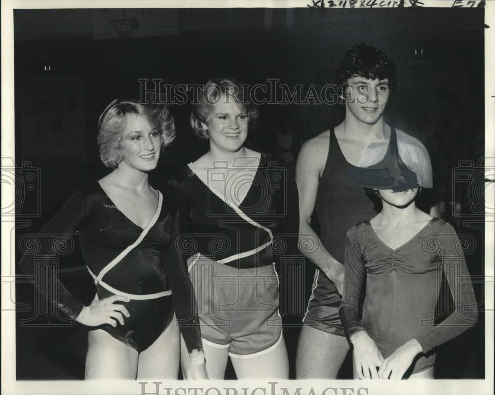 1978 Press Photo Two pairs in World Acrobatic Championships - noo29834 - Historic Images