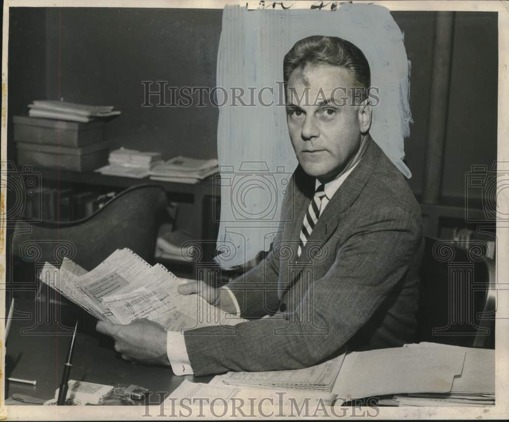 1963 Director Alfred Hebeisen of Orleans Parish public schools-Historic Images