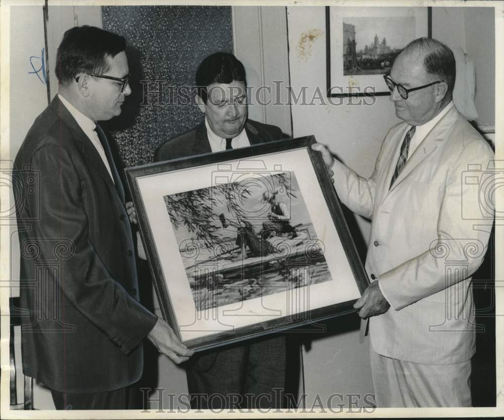 1963 America&#39;s heritage of freedom paintings exhibited, New Orleans - Historic Images