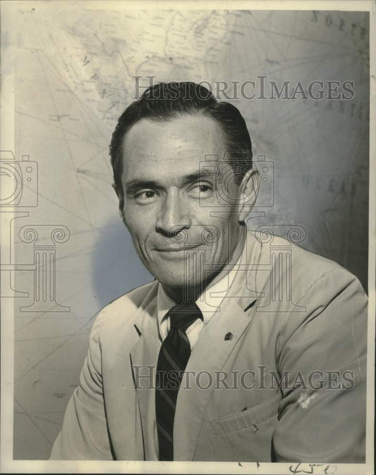 1965 Press Photo Rafael C. Goyeneche, Louisiana Department Commerce & Industry-Historic Images