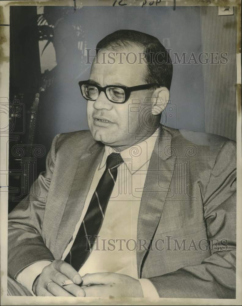 1967 Yaacov Hess, consul of Israel in Houston - Historic Images