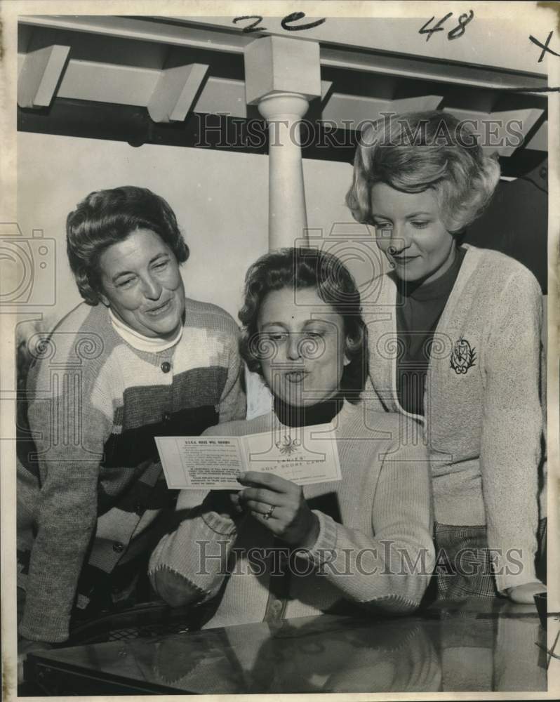 1967 Press Photo Leaders in Louisiana Country Club Golf Tournament in Metairie - Historic Images