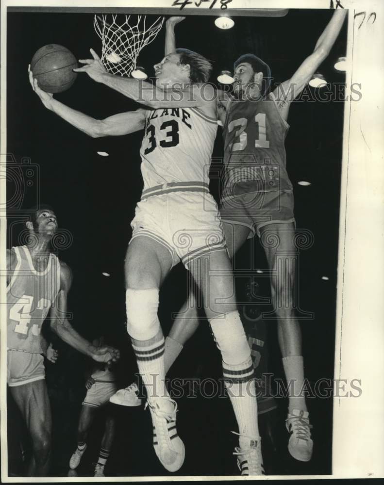 1975 Press Photo Phil Hicks of Tulane&#39;s basketball team - noo30574 - Historic Images