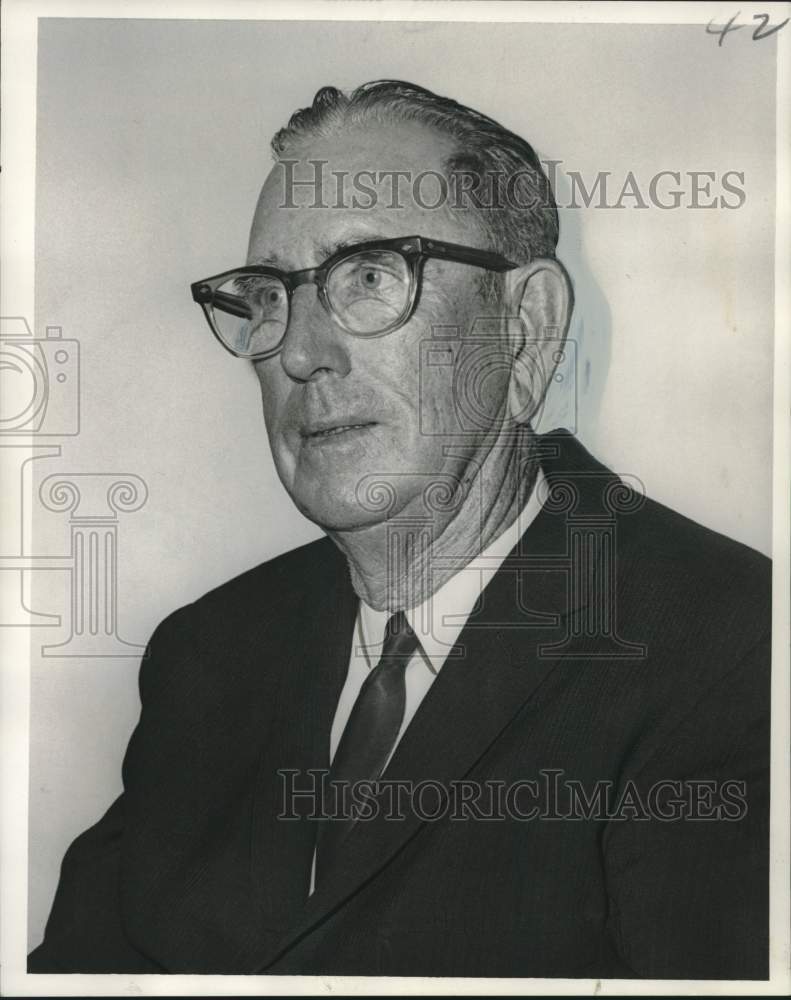 1967 Press Photo Reverend Jesse Dudley Hughes of Harahan Baptist Church-Historic Images